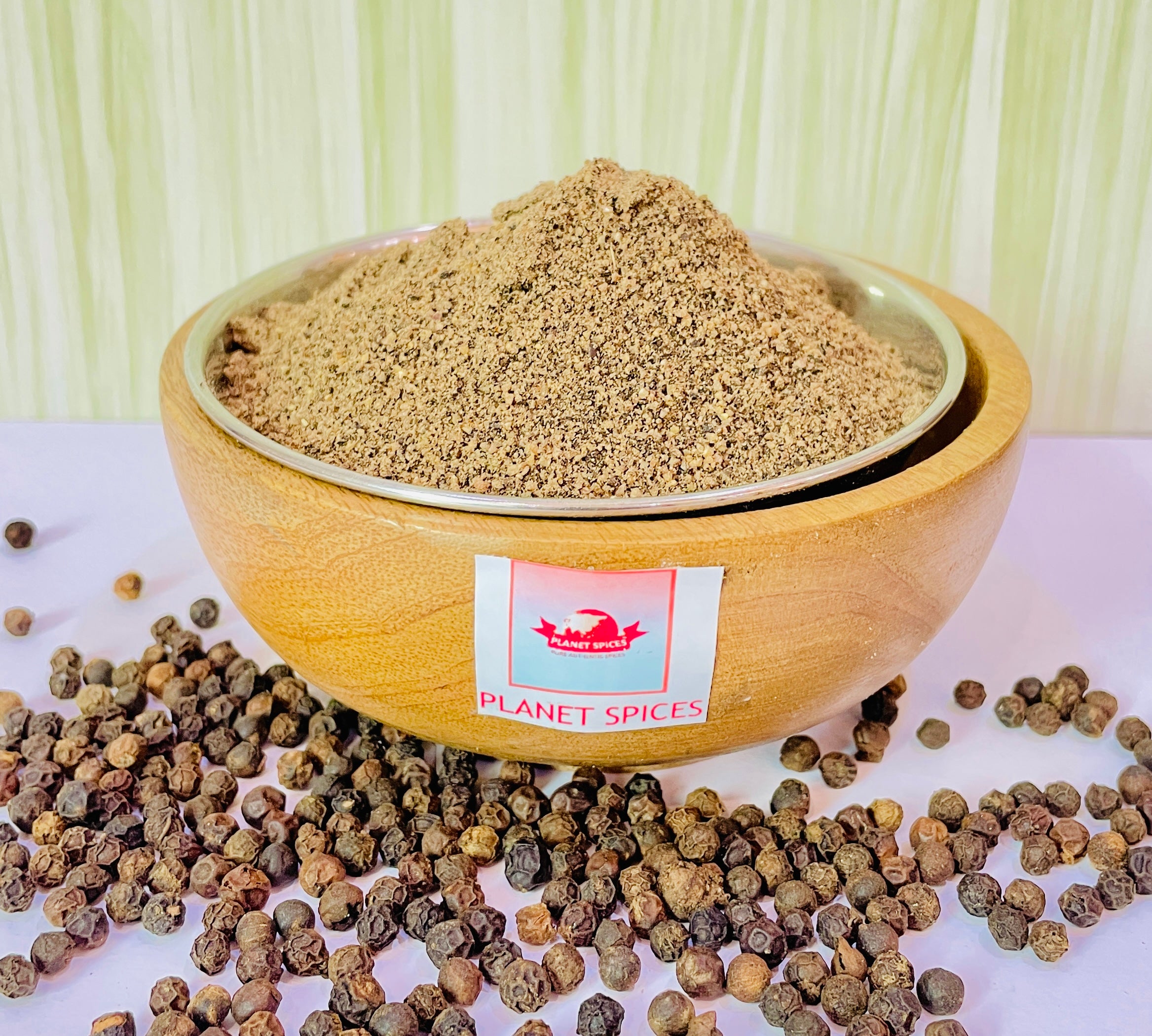 Buy Black Pepper Powder Online - Kali Mirch Powder | Planet Spices