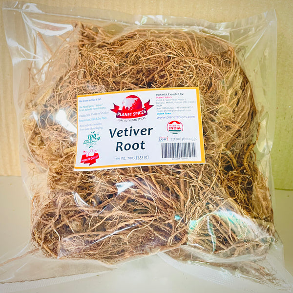 Vertiver Roots Vetiver Root Dried - Khas Jad | Planet Spices